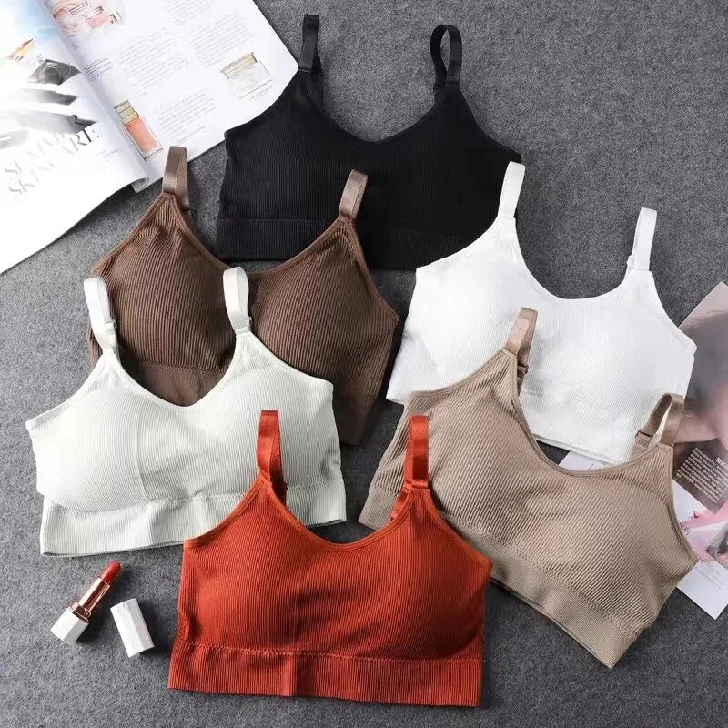 Sleep Bra Bralette - Reggiseno reggiseno senza cuciture da donna