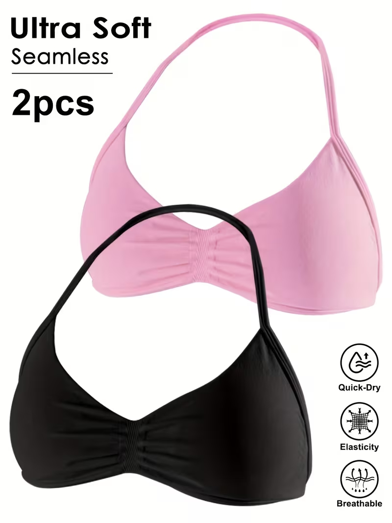 Minimizer Bra Women - 2 pezzi Top corto da palestra