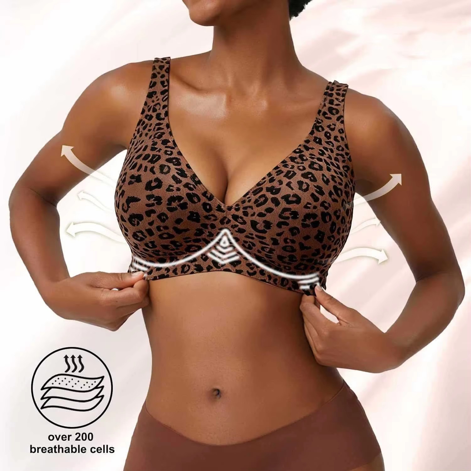 Reggiseno con stampa leopardat - Minimizer Bra Women recensione e prezzo