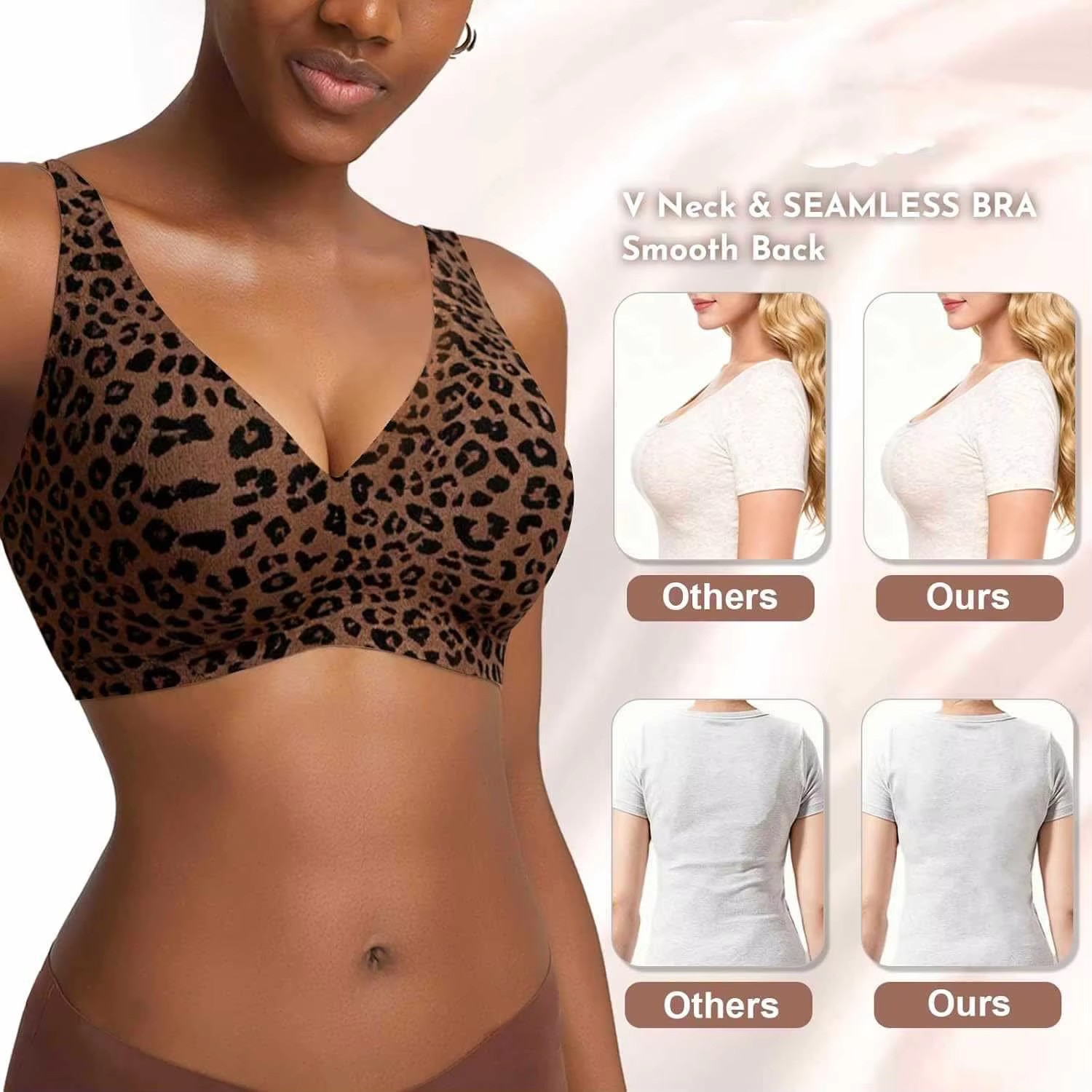 Reggiseno con stampa leopardat - Minimizer Bra Women recensione e prezzo
